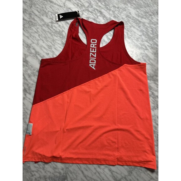adidas Adizero New York City Running Singlet racing TANK IW9226 Women's Large - Picture 7 of 9